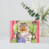 Ne pas avaler la petite carte postale (Debout devant)