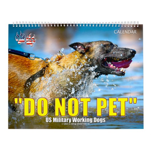 « NE PAS CAResser » - Calendrier des chiens de tra (Protection)
