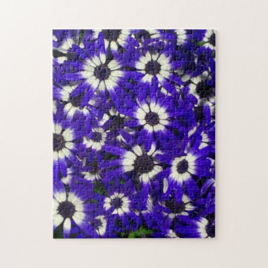Ne pas choisir de fleurs bleues Puzzle (Vertical)