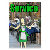 Ne pas déranger Cards.com Carte de service de serv (Dos)