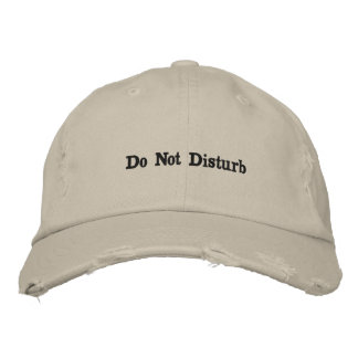 Ne pas déranger le Casquette brodé