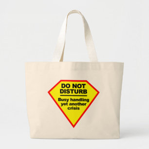 Ne pas déranger le sac