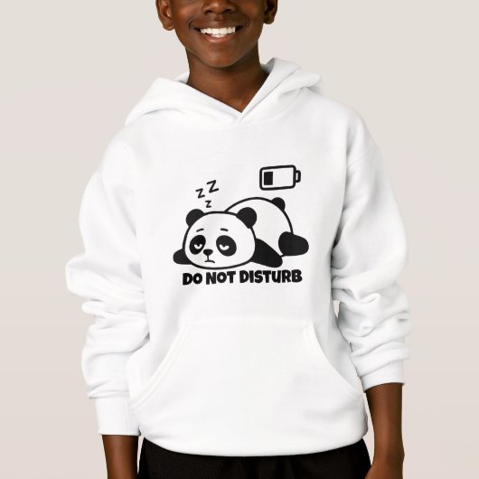 Ne pas déranger Panda endormi Mignon Paresseux Drô (Devant)