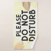 Ne pas déranger sur les plumes Van Life Camping RV (Serviette de bain)