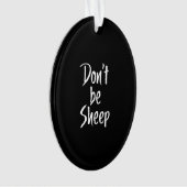 Ne pas être des moutons | Citations d'Humour à pro (devant)