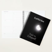 Ne pas être éclipsé Lune photo personnalisée (Devant avec enveloppe)