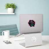 Ne pas être OK Sticker Vinyl (Ordinateur portable sur le bureau)
