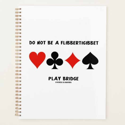 Ne Pas Être Un Pont De Jeu Flibbertigibbet (Devant)