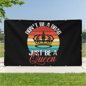 Ne pas être une bannière de Drag (Dehors)