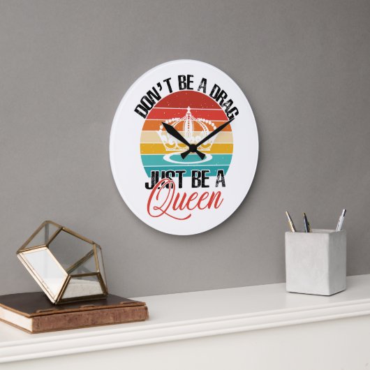 Ne pas être une horloge murale de Drag (Bureau)
