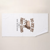 Ne pas familiariser avec les vaches de bouffée Ame (Serviette de bain)