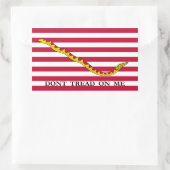 Ne pas filer sur moi Stickers Jack Marine (Sac)