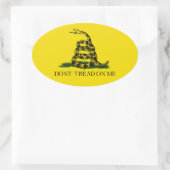 Ne pas filer sur mon autocollant (Sac)