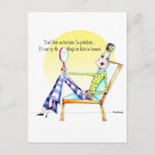 Ne pas haïr la carte postale