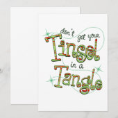 ne pas mettre votre mouchoir dans une carte postal (Devant / Derrière)