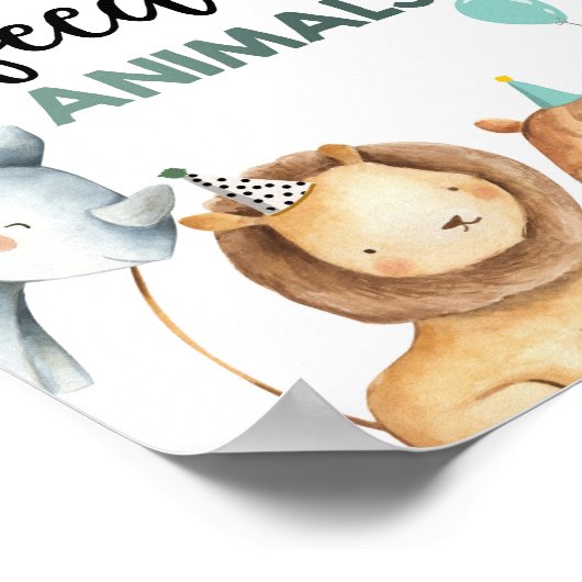 Ne pas nourrir les animaux Safari tableau d'annive (Coin)