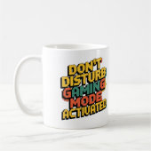 NE PAS PERTURBER - MODE DE JEU ACTIVÉ Mug (Gauche)
