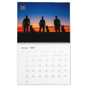"NE PAS PET" - Calendrier des chiens de travail mi (Jan 2027)