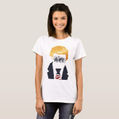 Ne pas plus drôle t-shirt Trump (Devant entier)