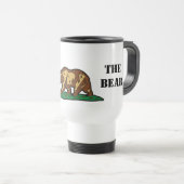 Ne pas prendre l'ours California Travel Mug (Devant droit)