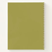 Ne pas regarder en arrière carnet (Dos)