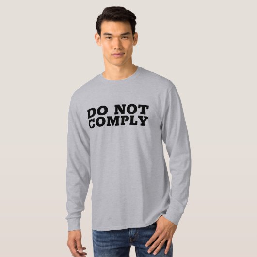 NE PAS RESPECTER LES T-SHIRTS TEE - SHIRTS (Devant entier)