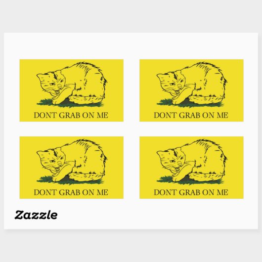 Ne pas saisir sur mon autocollant (Feuille)