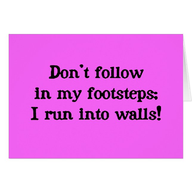 Ne pas suivre (Devant horizontal)