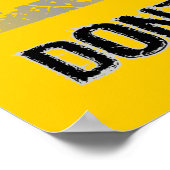 Ne pas taper sur mon affiche (Coin)