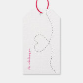 Ne pense pas à toi... Étiquettes-cadeau (Dos)