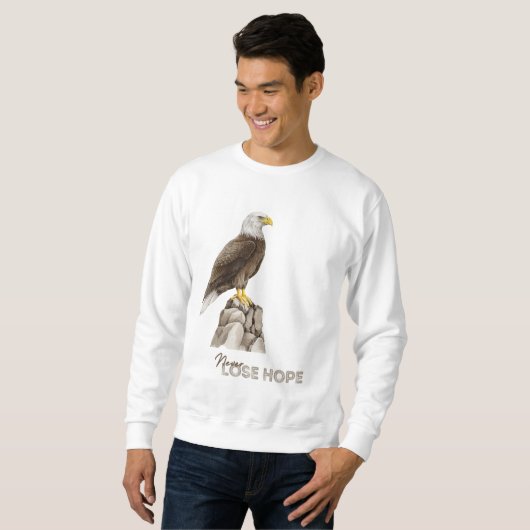 Ne perdez jamais Hope Falcon Sweatshirt (Devant entier)