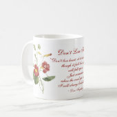 Ne perdez pas la tasse de coeur (Devant gauche)