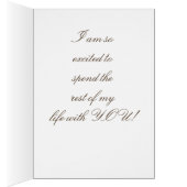 "NE PEUT PAS ATTENDRE DE PASSER MA VIE AVEC VOUS"  (Intérieur (Droit))