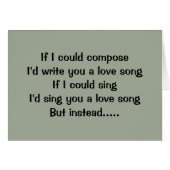 NE PEUT PAS COMPOSER, NE PEUT PAS CHANTER-LAISSEZ- (Devant horizontal)