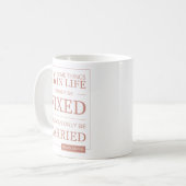 ne peut pas être la tasse fixe dans le corail (Devant gauche)