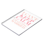 Ne peut pas garder le calme - j'obtiens le carnet (Côté gauche)