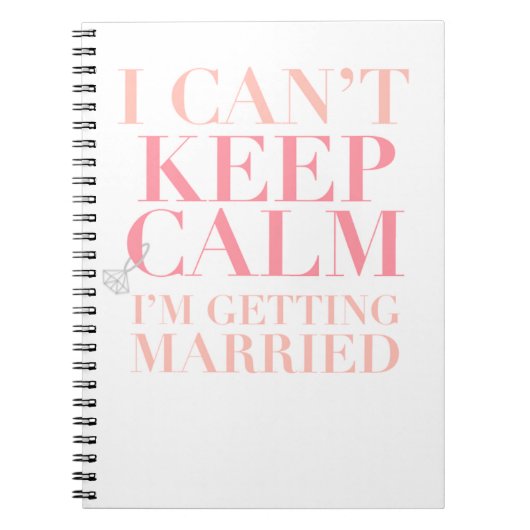 Ne peut pas garder le calme - j'obtiens le carnet (Devant)