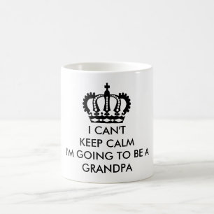 Ne peut pas garder le calme, tasse de grand-papa