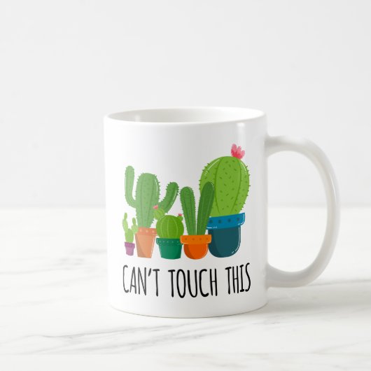 Ne peut pas toucher ceci - la tasse de cactus (Droite)