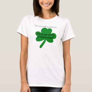 Ne plaisante pas avec un T-shirt drôle d'une fille