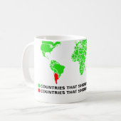 Ne pleure pas pour moi Argentine Mug drôle (Devant gauche)