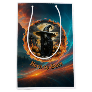 Né pour Burn Witch Cadeaux Sacs cadeaux