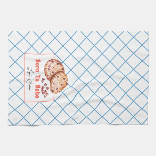 Né Pour Cuire Serviette De Cuisine (Horizontal)