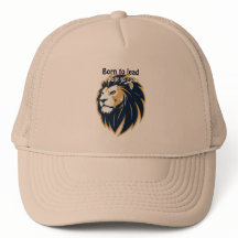 Né pour diriger. Construit pour rugir. Casquette d
