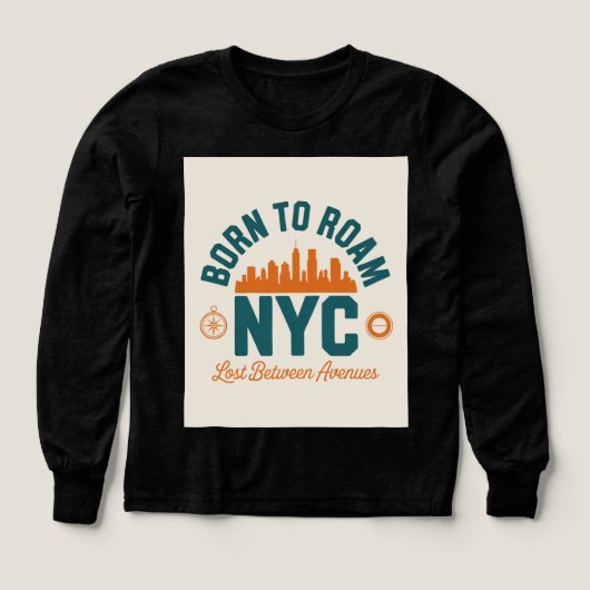 Né pour errer NYC (Motif recto)