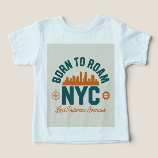 Né pour errer NYC (Design Recto)