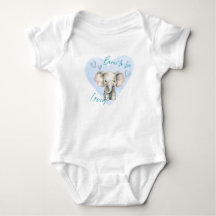 Né pour être aimé – Body bébé éléphant mignon