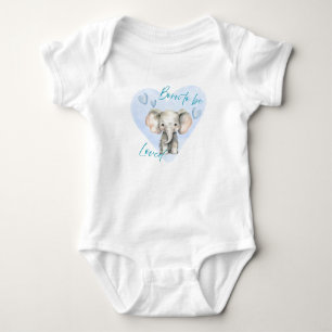 Né pour être aimé – Body bébé éléphant mignon