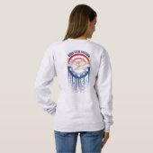 Né Pour Être Liberté | Sweatshirt des femmes (Dos entier)