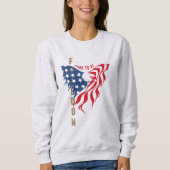 Né Pour Être Liberté | Sweatshirt des femmes (Devant)